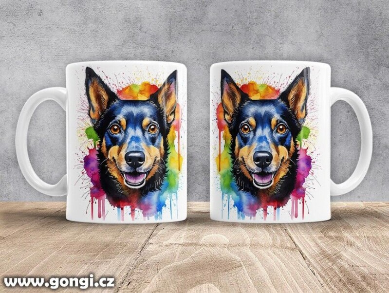 Hrnek - 0256 - Australská kelpie 02